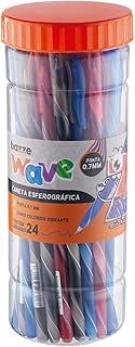 Caneta Esferografica Wave Classica 0,7 mm Pote com 24 unidades - Bazze