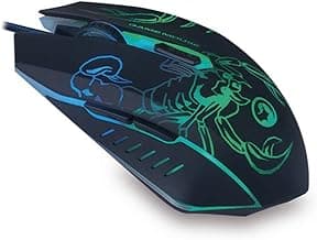 Mouse Gamer 2400 DPI Preto - Bright