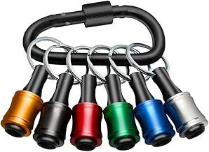 Organizador para Brocas 6 Divisões Colorido Ferramentas de Trabalho