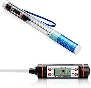 Termômetro Culinário Digital Espeto Alimento Cozinha Carne Churrasco Sobremesa Líquidos