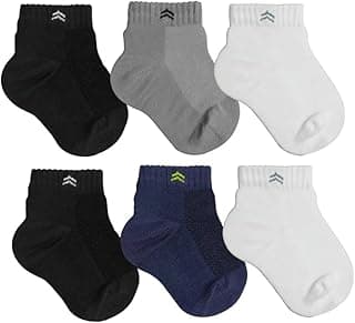 Kit 6 Pares Meia Infantil Baby Up 02025 Algodão Cano Médio