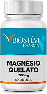 Magnésio Quelato - Bisglicinato 200mg - 60 Cápsulas