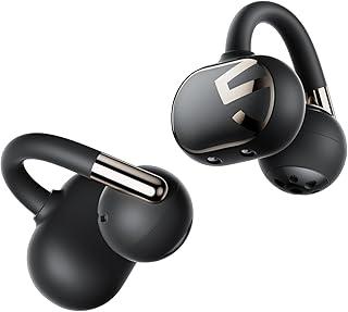 SOUNDPEATS Clip1 Fones Open Ear Bluetooth, com Dolby Audio e Hi-Res Wireless, Driver Duplo de 12mm, LDAC, 40h Bateria com Recarga Rápida, IPX5, Design com Aro de Memória e Alerta de Queda