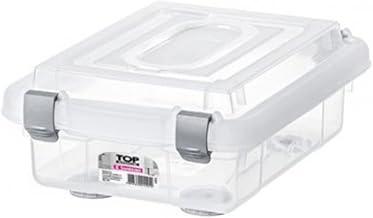 Sanremo - Caixa Organizadora Plástica de 1 Litro e Tampa com Travas, Linha Top Stock