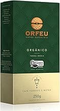 Orfeu Café Orgânico Torrado e Moído, 100% Arabica, Torra Média, 250g