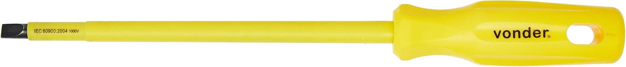 Vonder, Chave De Fenda Com Haste Isolada, Aço Cromo Vanádio, 5/16" X 8".