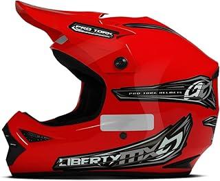 Capacete Liberty Mx Pro Tam.60 Vermelho
