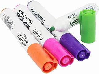 Pincel Marcador Para Quadro Branco Kit 4 Cores Vibrantes Fashion, Vivas e Intensas