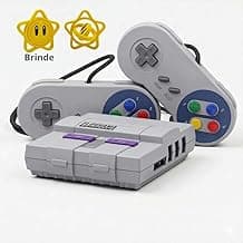 Game Retro Mini Super Nintendo 2 Controles + Pack com todos os Jogos de Snes