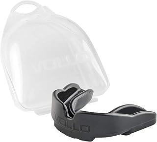 Protetor Bucal com Estojo - Preto, Vollo Sports