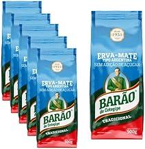 Barão de Cotegipe, Kit 6 Erva Chima Tipo Argentina Export Tradicional Barão 500