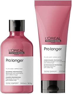 KIT LOREAL PRO LONGER SHAMPOO 300ML+CONDICIONADOR 200ML