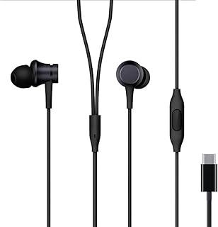 Fone de Ouvido Premium com Fio USB-C, Áudio Estéreo Balanceado; Microfone e Controle de Volume, compatível com Smartphones, Tablets e Dispositivos Tipo-C - 7° Geração (Preto)