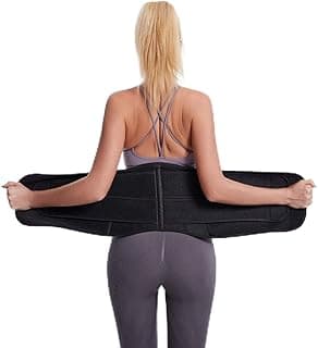 Cinta Redutora de Medidas Sauna para Academia e Treino Modela Abdômen Queima Calorias Ajuda Postura