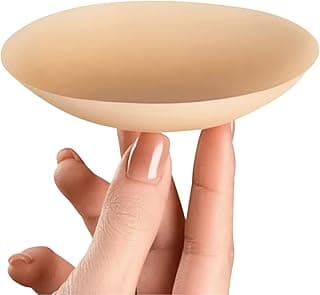 STYD Combo 2 Pares Protetor de Mamilo em Silicone Adesivo, Tapa Seio Invisível, Ultrafino, Reutilizável, Lavável, À Prova de Suor e Água, Adaptação Perfeita ao Corpo, Alta Qualidade (2 Pares)