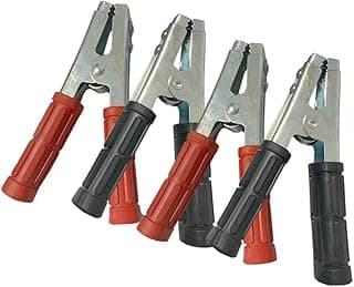 Jogo Com 4 Garras Jacaré 600A Emborrachado Para Bateria com 10% de desconto por R$ 44,99 na amazon