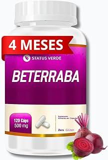 Beterraba Premium 120 Cápsulas 500mg [LONGA DURAÇÃO DE 4 MESES]