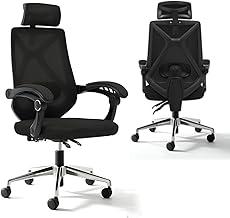 Cinoy Cadeira de Escritório Ergonômica Presidente 150kg com Ajuste de Lombar Mesh