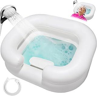 Bacia de Xampu Inflável, Banheira de Lavagem de Cabelo, Lavatório Inflável de Tamanho Grande, Tigela de Xampu Portátil para Casa, Lavatório de Cabelo