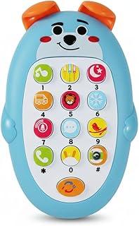 Celular Infantil Musical Brinquedo Interativo (Azul)