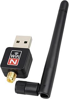 Antena Wi-Fi USB 1200Mbps com Adaptador Wireless – Receptor de Internet Sem Fio para Computador e Notebook, Alta Velocidade, Alcance de até 150m, Compatível com Windows e MacOS, Certificada Anatel