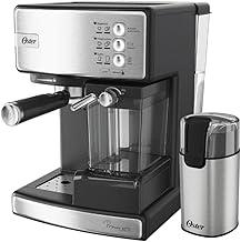 Oster Kit Cafeteira Nova PrimaLatte Inox e Moedor de Café Elétrico Inox Oster - 220V