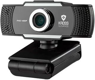 Webcam 1080P Foco Manual KE-WBM1080P, Kross Elegance, Preto