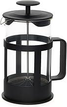 Cafeteira Prensa Francesa 350ml Vidro Borossilicato Filtro Inox Cremeira Espumador Para Cafés E Chás