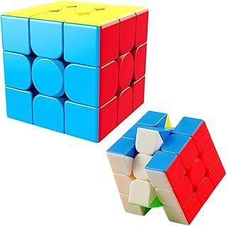 Cubo Mágico Profissional Interativo 3x3x3 Com Ajuste de Pressão Giro Rápido Velocidade Precisão Não Trava Original Não Descasca