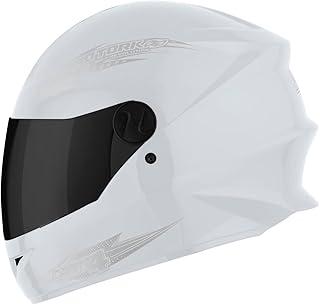 CAPACETE FECHADO PRO TORK NEW LIBERTY 4 SOLID BRANCO TAM. 60 VIS. FUMÊ