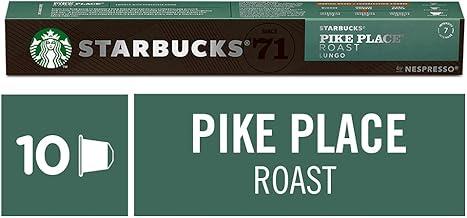 Café em Cápsula Starbucks® Pike Place by Nespresso® - 10 cápsulas