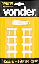Vonder, Protetor De Tomada, Conjunto Com 9 Peças.
