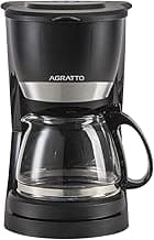 CAFETEIRA ELETRICA AGRATTO VETRO CAFFE 15X CEV15-02 220V, Agratto, 6048, Preto