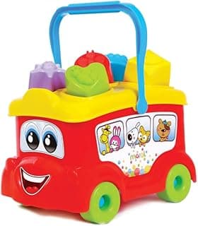Maral Baby Bus Com Cubos Solapa Multicor com 24.77% de desconto por R$ 31,01 na amazon