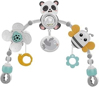 Arco Móbile Atividades Bebê Carrinho Berço Panda Maxi Baby