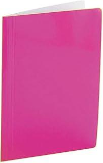 Pasta Grampo Trilho Papel Oficio Rosa Pacote Com 20-49162