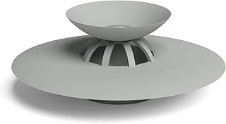 Umbra Tampa de ralo flexível/apanhador de cabelo, 9,5250000000004 x 9,52500000000004 x 3,1749999999999999998 cm, cinza com 16.9% de desconto por R$ 53,64 na amazon