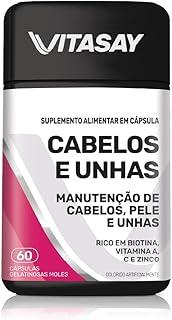 Multivitaminico Vitasay Cabelos e Unhas com 60 comprimidos