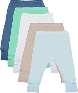 Calça Mijão Bebê Kit 5 Peças Roupinha Bebê Algodão