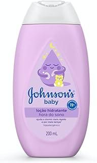Loção Hidratante Relaxante Para Uso Diário Johnson's Baby Hora Do Sono, 200mL