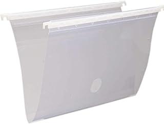 Pasta Suspensa Plástica, Dello 0005.H.0010.2, Cristal, Pacote com 10 Unidades