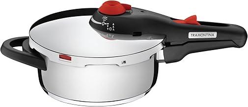 Panela Pressão Aço Inox 3, 0L Solar, Tramontina, 62511223, Polida, 22 cm