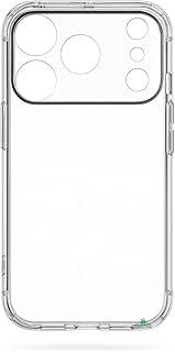 Compatível com iPhone 17 Pro (tela de 6,3) - Capa Capinha Case Anti-Impacto Queda Shock Transparente em Silicone Proteção nas bordas Reforçadas