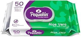 Pequeñín, Lenços Umedecidos, Aloe Vera - 50 unidades