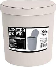 Lixeira de Pia - Bege | Plast Leo (Ref. 078-BG)