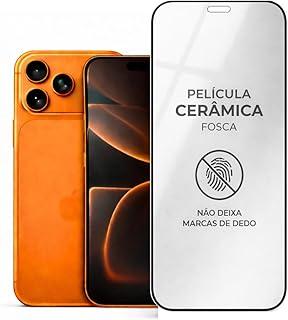 Película Cerâmica Fosca 9D Iphone X/11/12/13/14/15/16e PRO MAX Proteção Total,Anti-Riscos e Não Fica Marca de Dedo Na Tela (13 PRO MAX / 14 PLUS)