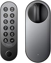 Fechadura Inteligente U200 Preta, Compatível com Alexa, Google Home, Matter, Impressão Digital e NFC, Bloqueio Automático, Casa Inteligente, Automação Residencial, Preta