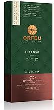 Orfeu Café Intenso 10 Cápsulas Compatível com Nespresso®, 100% Arabica, Torra Escura, 50g