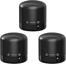 Kit 3 Tampas Garrafa Vinho Vedação Vácuo Rolha Silicone Pressão Conservador Bebidas