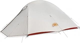Barraca de Camping Ultraleve para 1 Pessoa com Base. Tenda Compacta para Mochileiros, Trekking e Aventuras Solo.